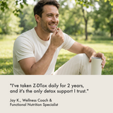 Man taking pill | Test group A