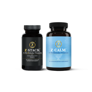 Z-Stack® and Z-Calm™ Dietary Supplement for Calm, focused days and immune support