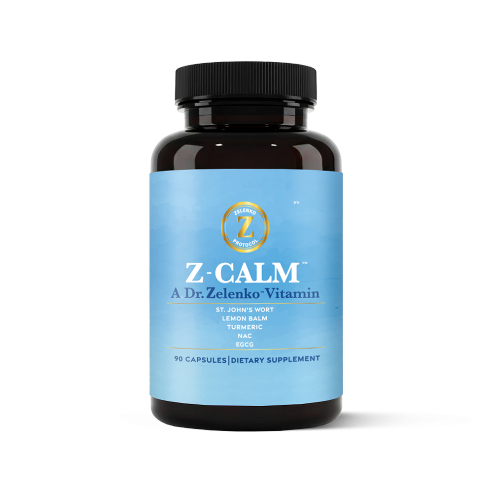Zelenko Z-Calm™ Dietary Supplement for Calm, focused days and immune support