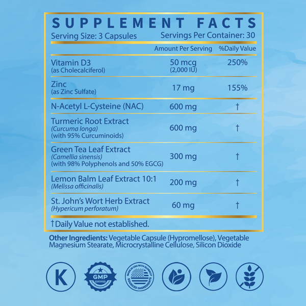 Z-Calm Supplement Facts