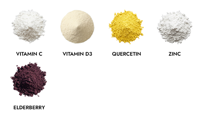 The raw ingredients in Z-Flu
