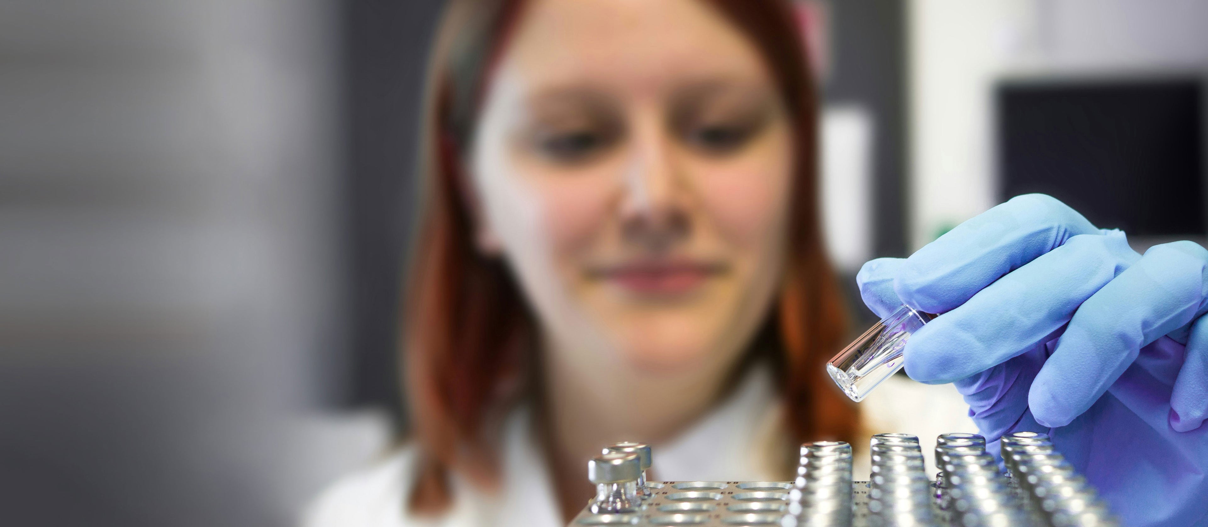 Scientist working 